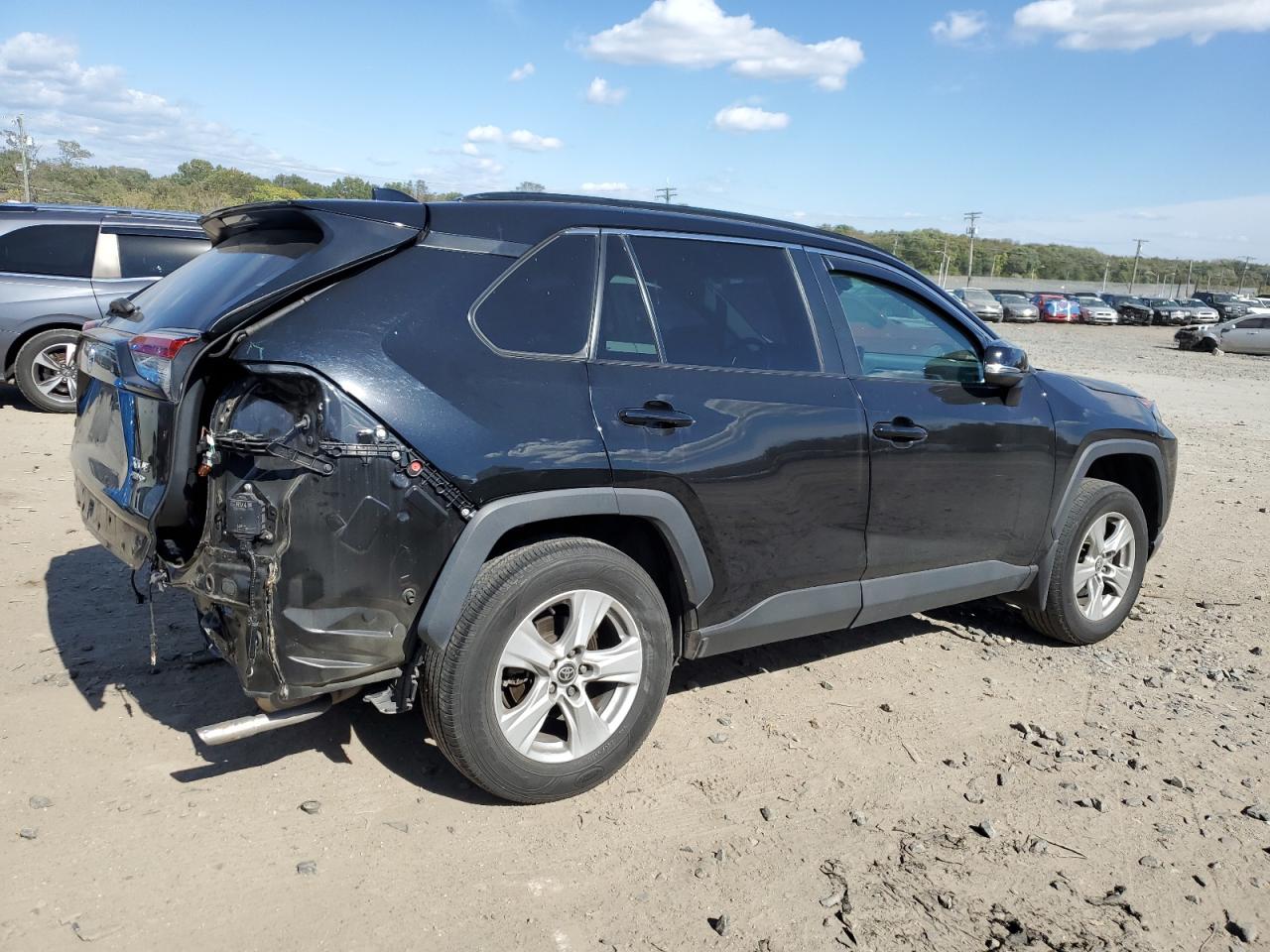2021 Toyota RAV 4 VIN 2T3P1RFV6MC181806 Copart auction photo, rear end / minor dent/scratches damage thumbnail 3