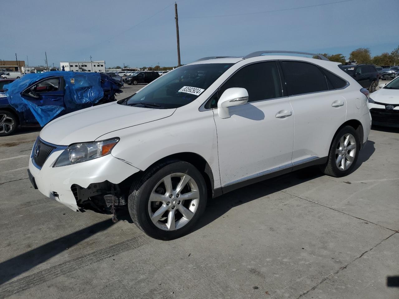 2011 Lexus RX VIN 2T2ZK1BA2BC054711