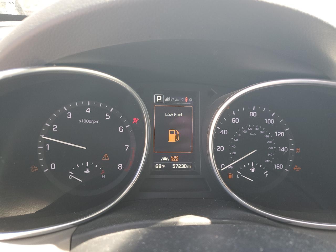 2017 Hyundai Santa Fe VIN KM8SR4HF4HU251683 Copart auction photo, side / rear end damage thumbnail 9