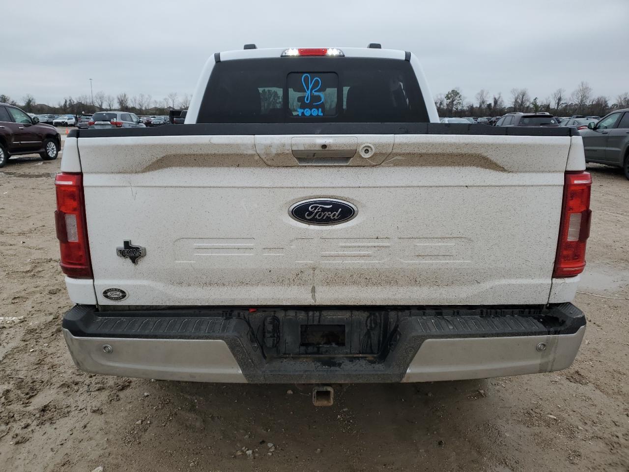 2022 Ford F-150 VIN 1FTEW1C54NKF03382 Copart auction photo, side / front end damage thumbnail 6