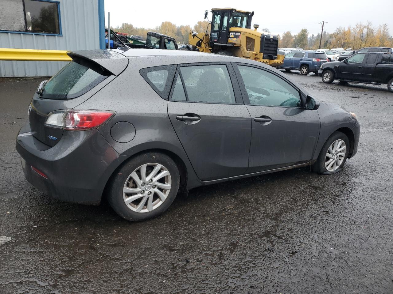 2012 Mazda 3 VIN JM1BL1L89C1575011 Copart auction photo, front end damage thumbnail 3