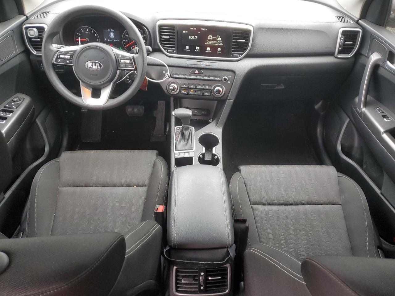 2020 KIA Sportage VIN KNDPMCAC2L7789180 Copart auction photo, front end / undercarriage damage thumbnail 8