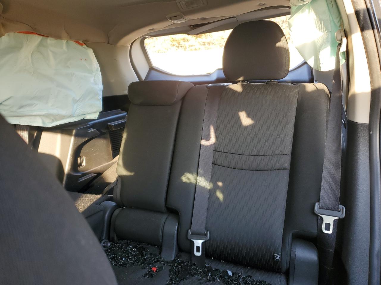 2018 Nissan Rogue VIN KNMAT2MV1JP596354 Copart auction photo, rollover damage thumbnail 10