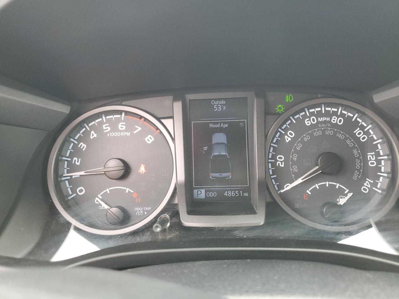 2019 Toyota Tacoma VIN 3TMDZ5BN0KM066805 Copart auction photo, front end damage thumbnail 9