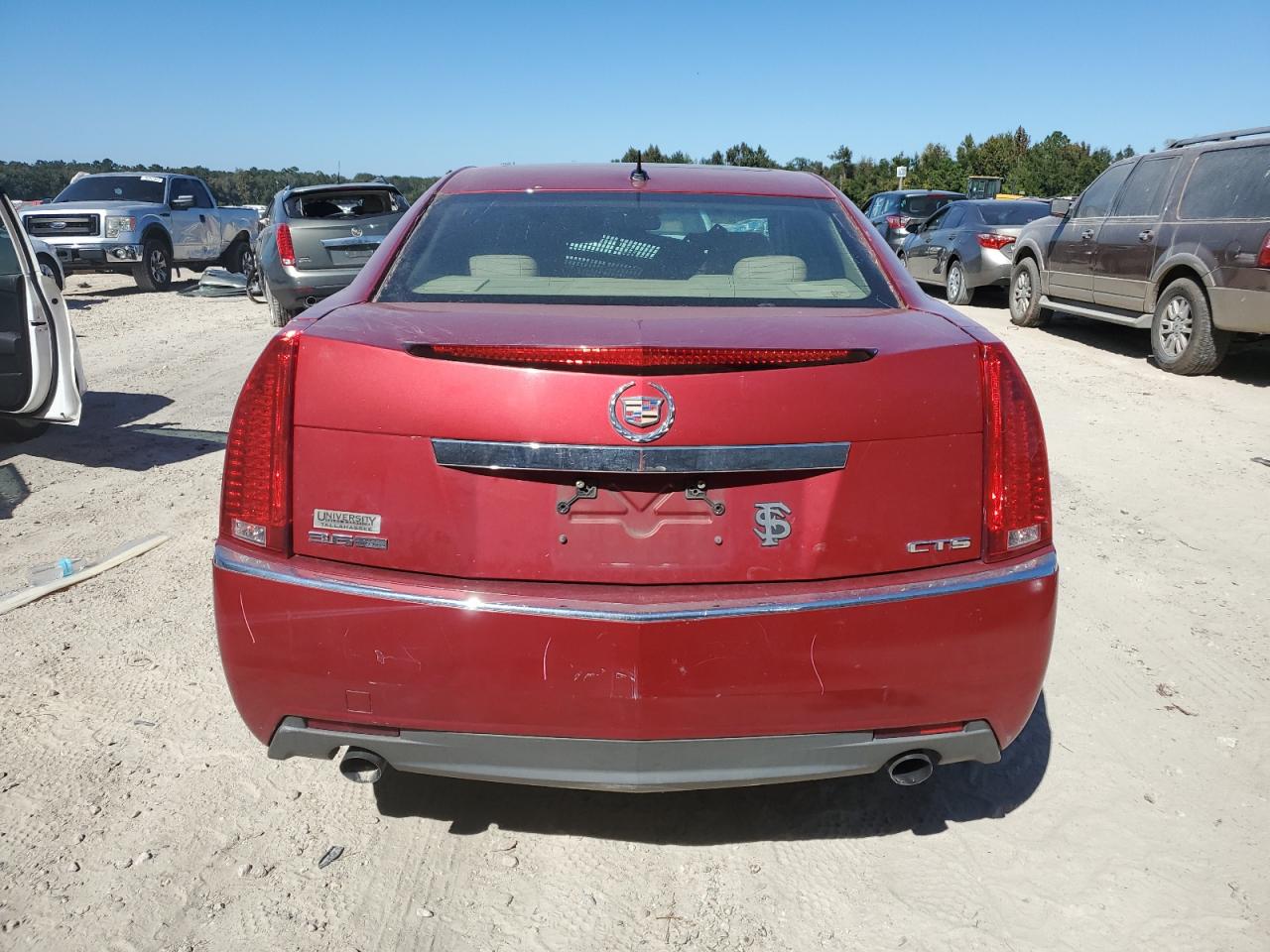 2008 Cadillac CTS VIN 1G6DV57V480211590 Copart auction photo, front end damage thumbnail 6