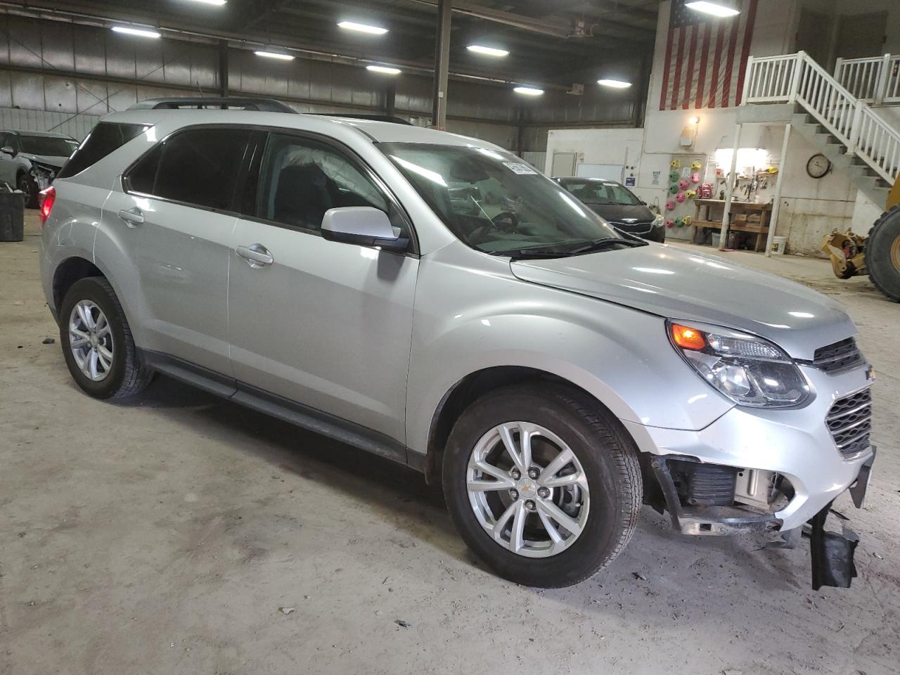 2017 Chevrolet Equinox VIN 2GNALCEK6H1604179 Copart auction photo, front end / undercarriage damage thumbnail 4