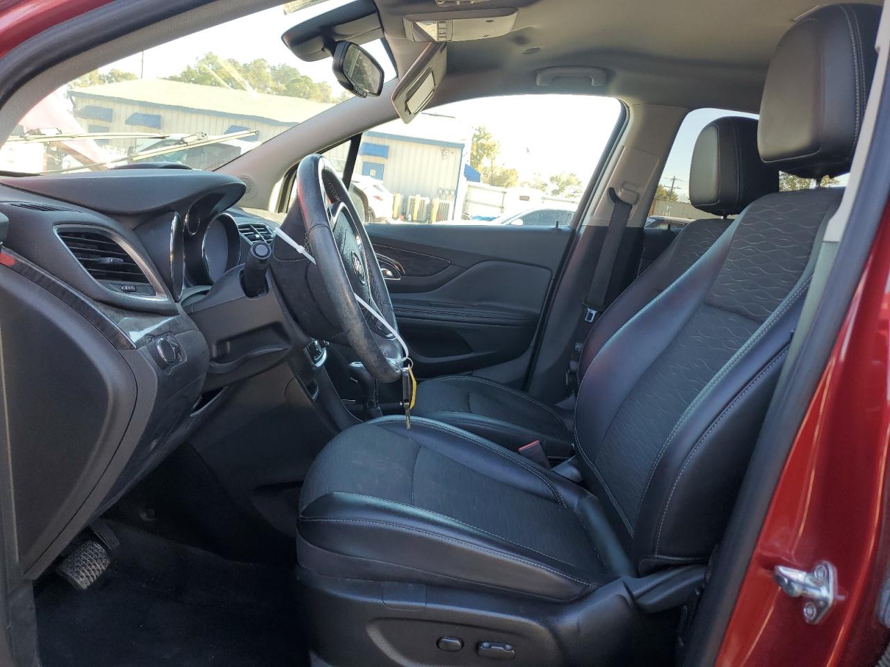 2015 Buick Encore VIN KL4CJASB1FB189425 Copart auction photo, front end / undercarriage damage thumbnail 7