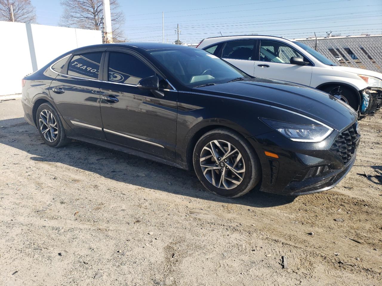2020 Hyundai Sonata VIN 5NPEF4JA0LH027743 Copart auction photo, front end damage thumbnail 4