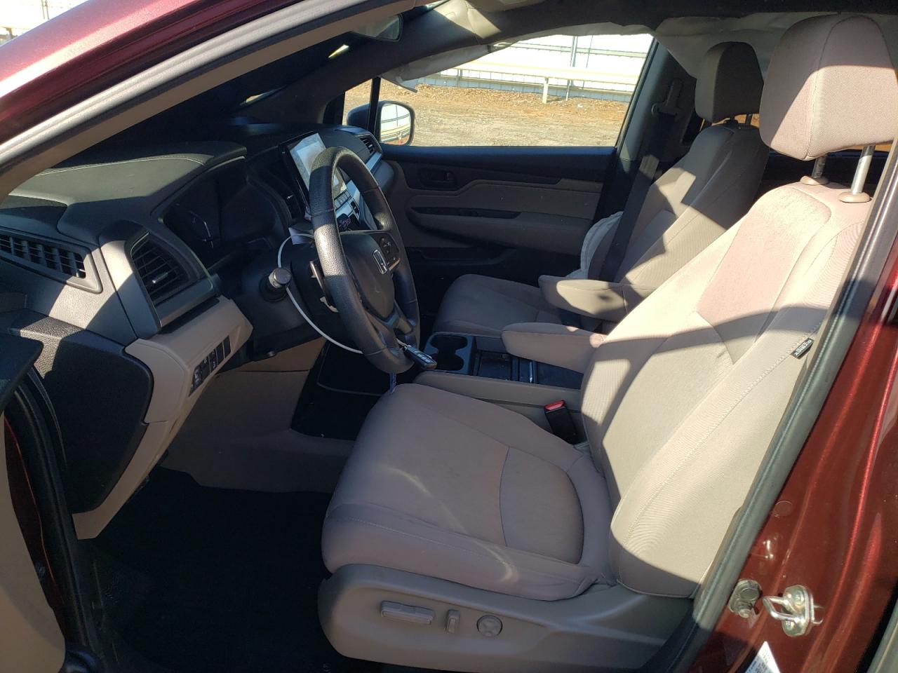 2019 Honda Odyssey VIN 5FNRL6H59KB096443 Copart auction photo, side / front end damage thumbnail 7
