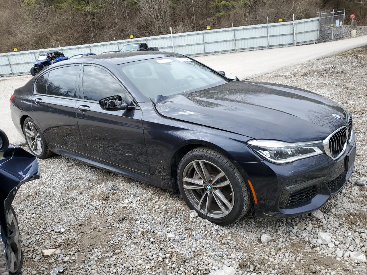 2016 BMW 7er VIN WBA7F2C5XGG420217 Copart auction photo, rear end damage thumbnail 4