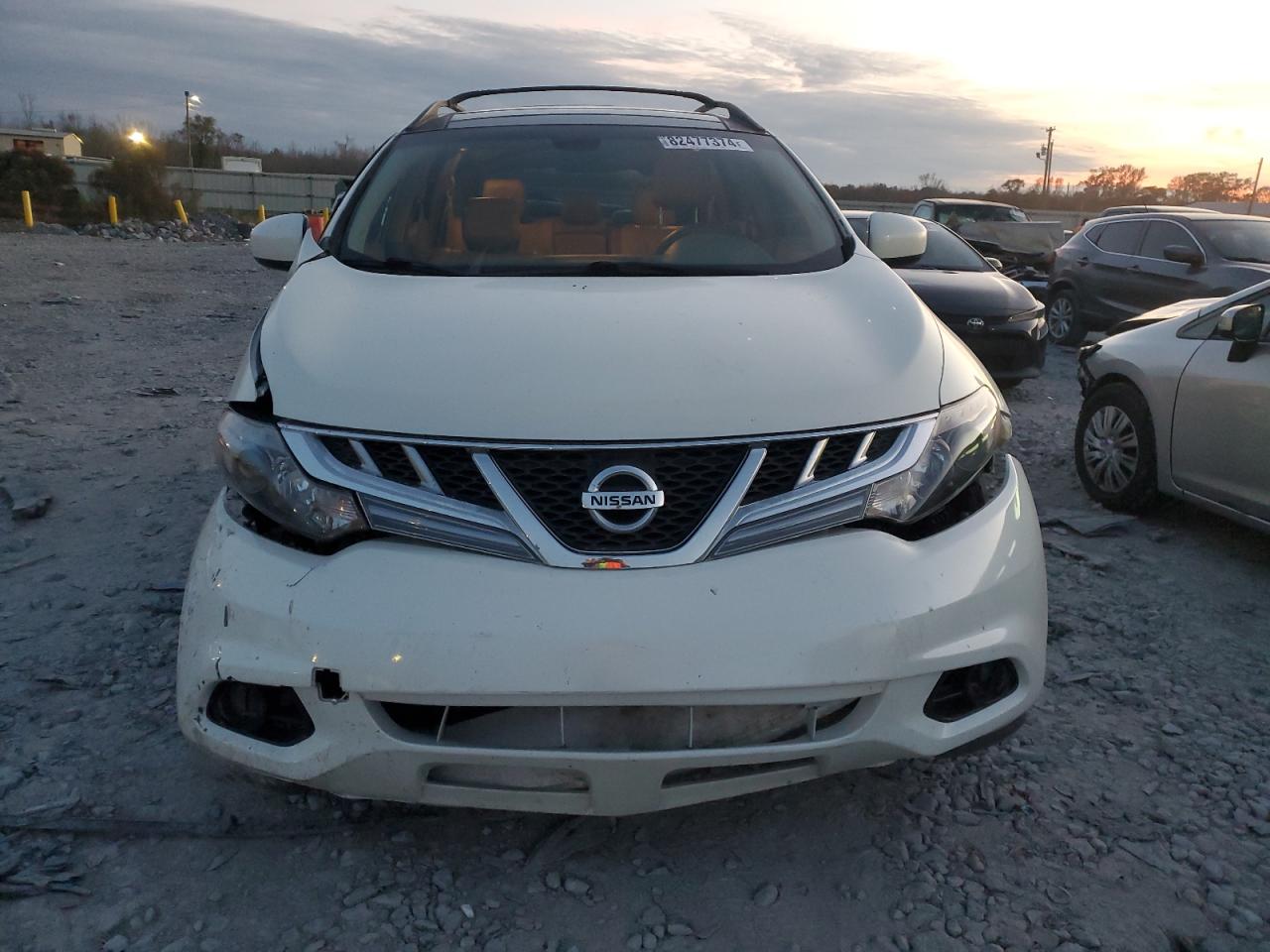 2011 Nissan Murano VIN JN8AZ1MU1BW065070 Copart auction photo, undercarriage / all over damage thumbnail 5