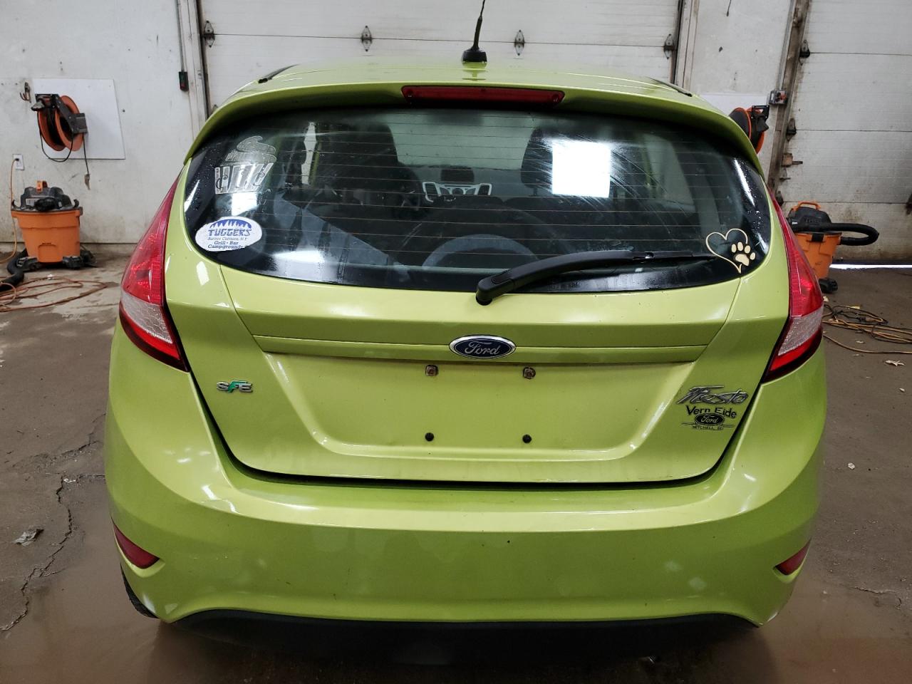 2013 Ford Fiesta VIN 3FADP4EJ4DM177469 Copart auction photo, front end / side damage thumbnail 6