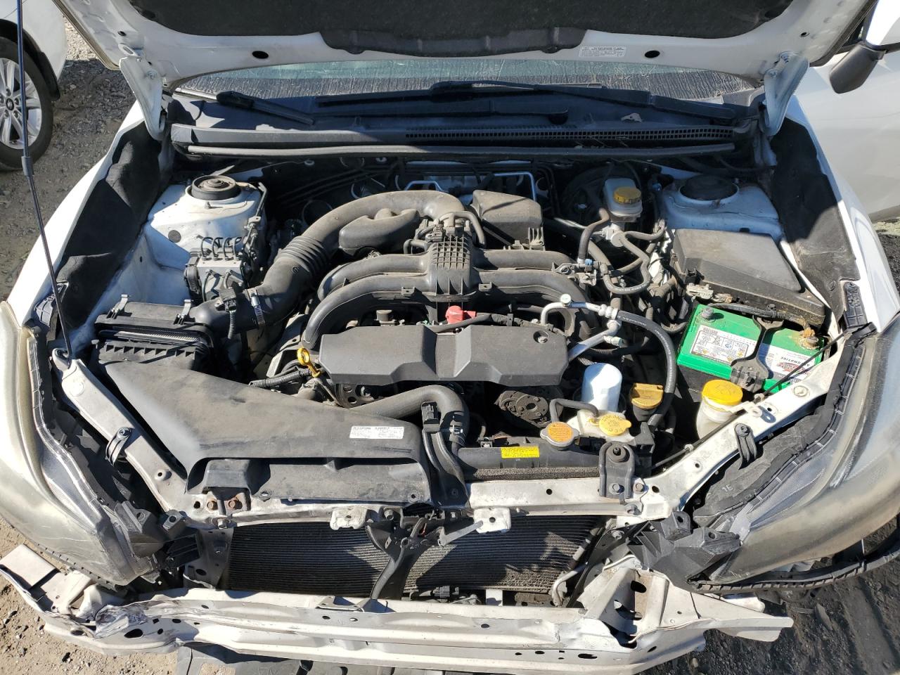 2014 Subaru Impreza VIN JF1GJAC61EH010066 Copart auction photo, front end / top/roof damage thumbnail 11