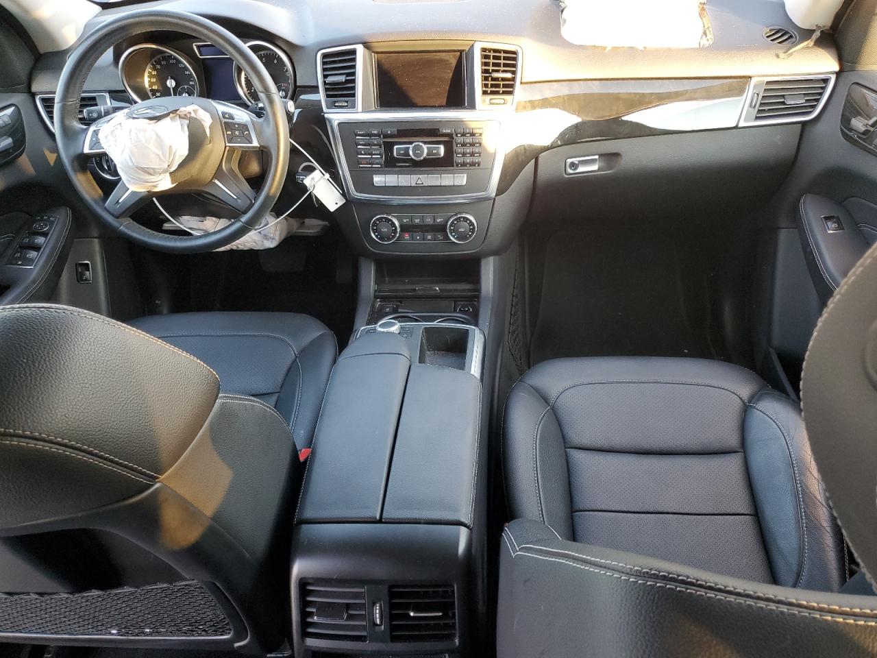 2015 Mercedes-Benz M-klasse VIN 4JGDA5JB7FA466891 Copart auction photo, front end damage thumbnail 8