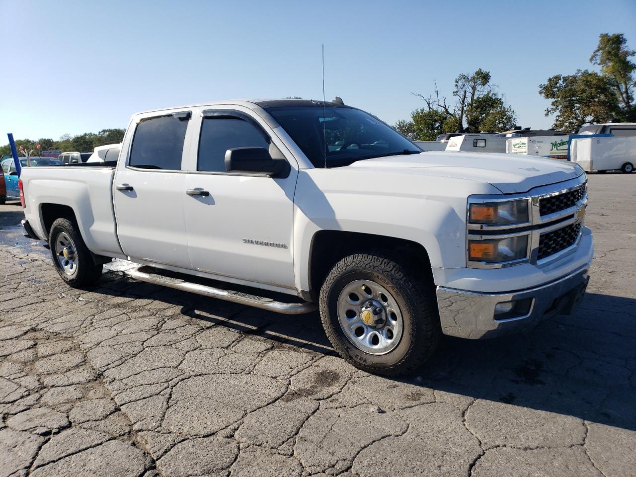 2014 Chevrolet Silverado VIN 3GCPCREC6EG131286 Copart auction photo, hail damage thumbnail 4