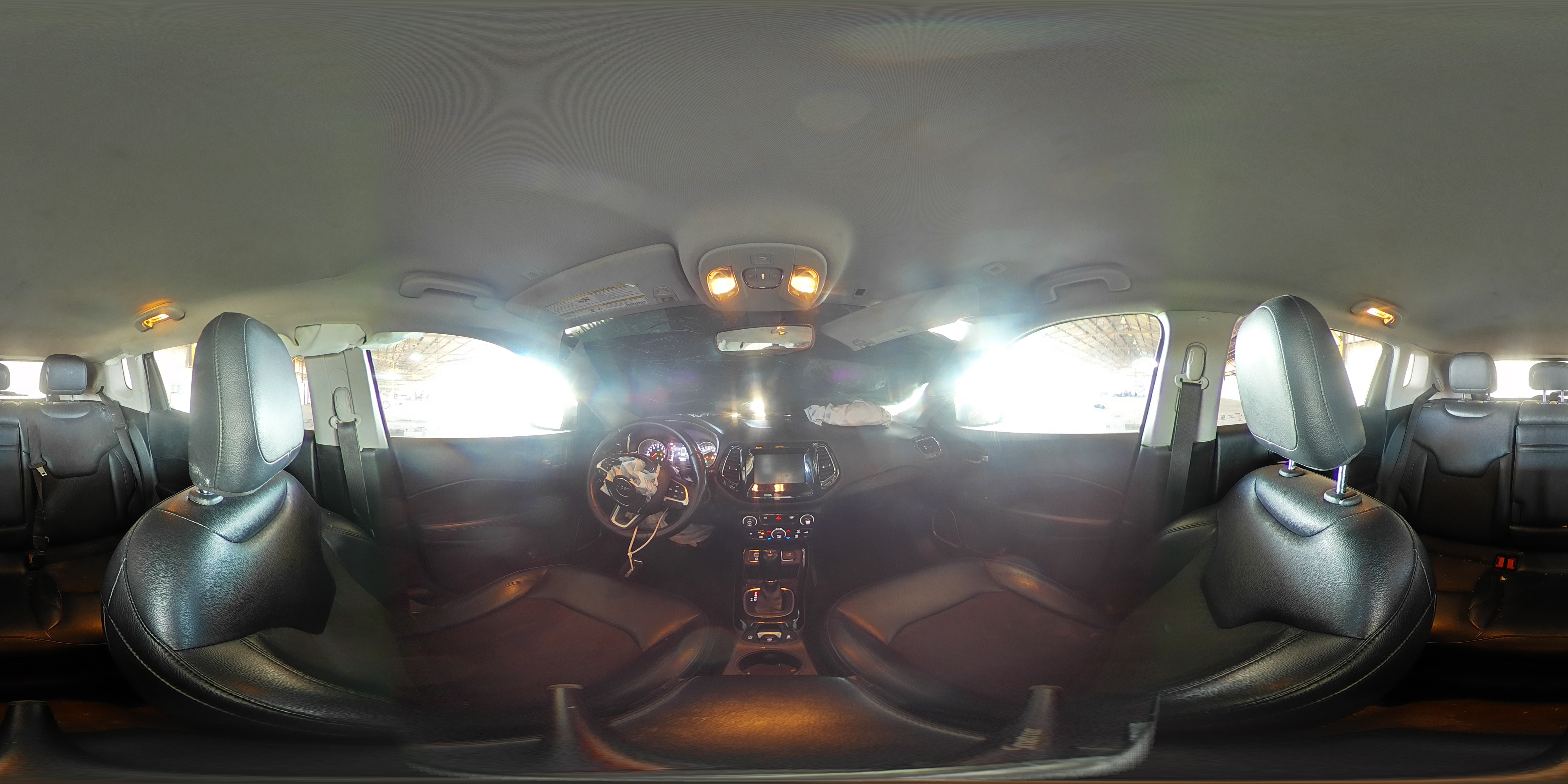 2018 Jeep Compass VIN 3C4NJCBB2JT407213 Copart auction photo, front end damage thumbnail 13