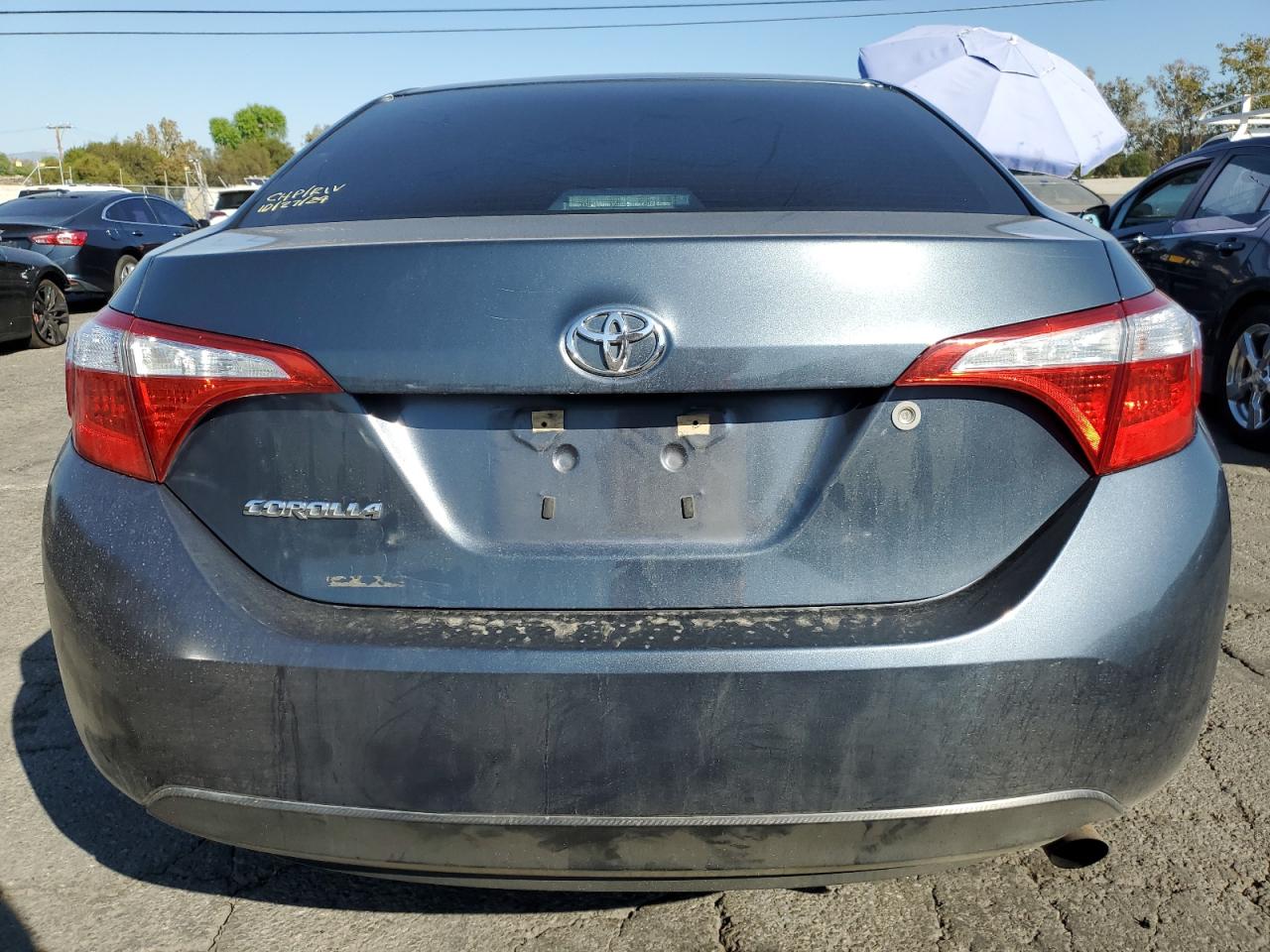 2014 Toyota Corolla VIN 5YFBURHE7EP077883 Copart auction photo, front end damage thumbnail 6