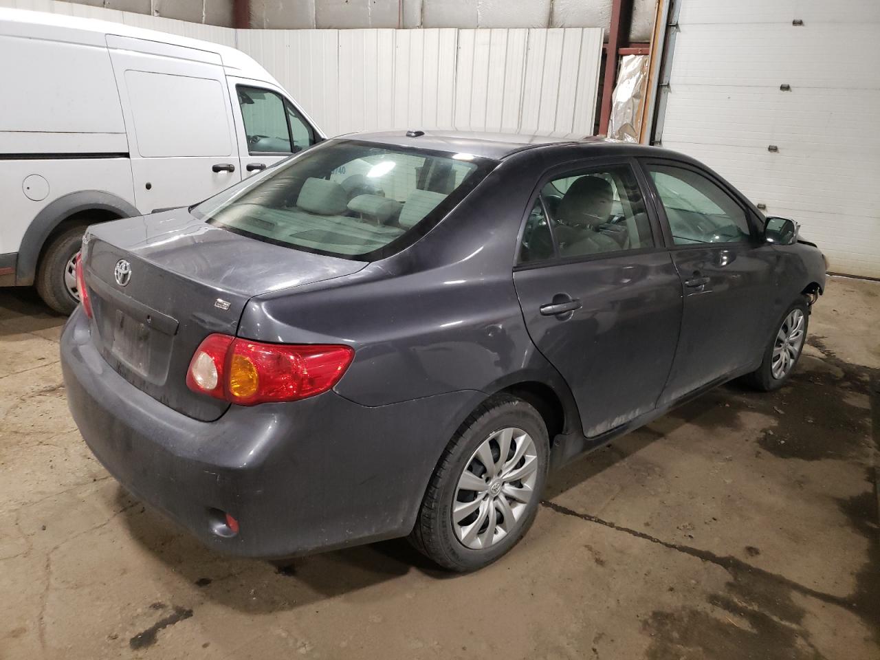 2009 Toyota Corolla VIN JTDBL40E89J039090 Copart auction photo, all over damage thumbnail 3