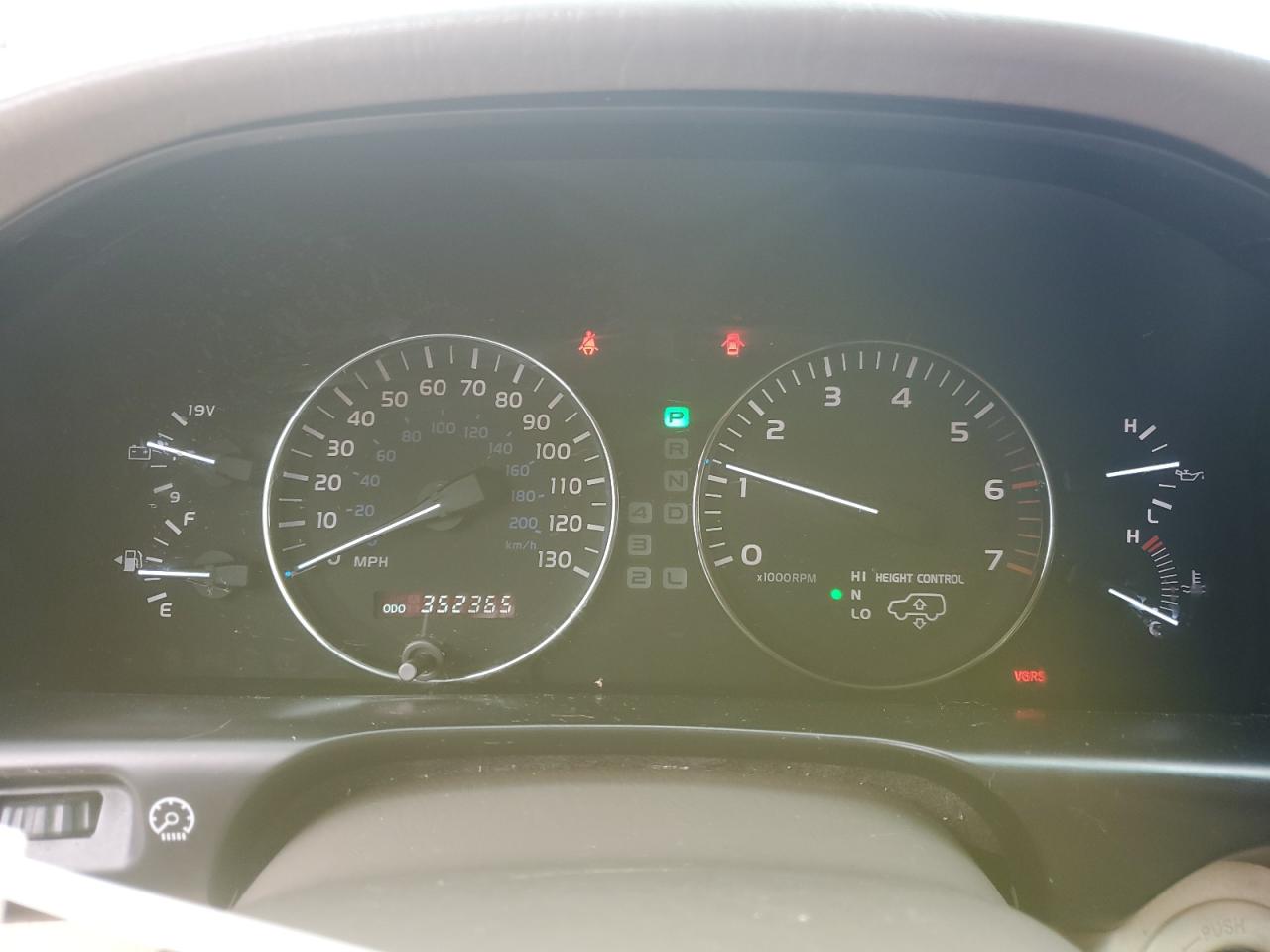 2005 Lexus LX VIN JTJHT00WX53555085 Copart auction photo, mechanical damage thumbnail 9