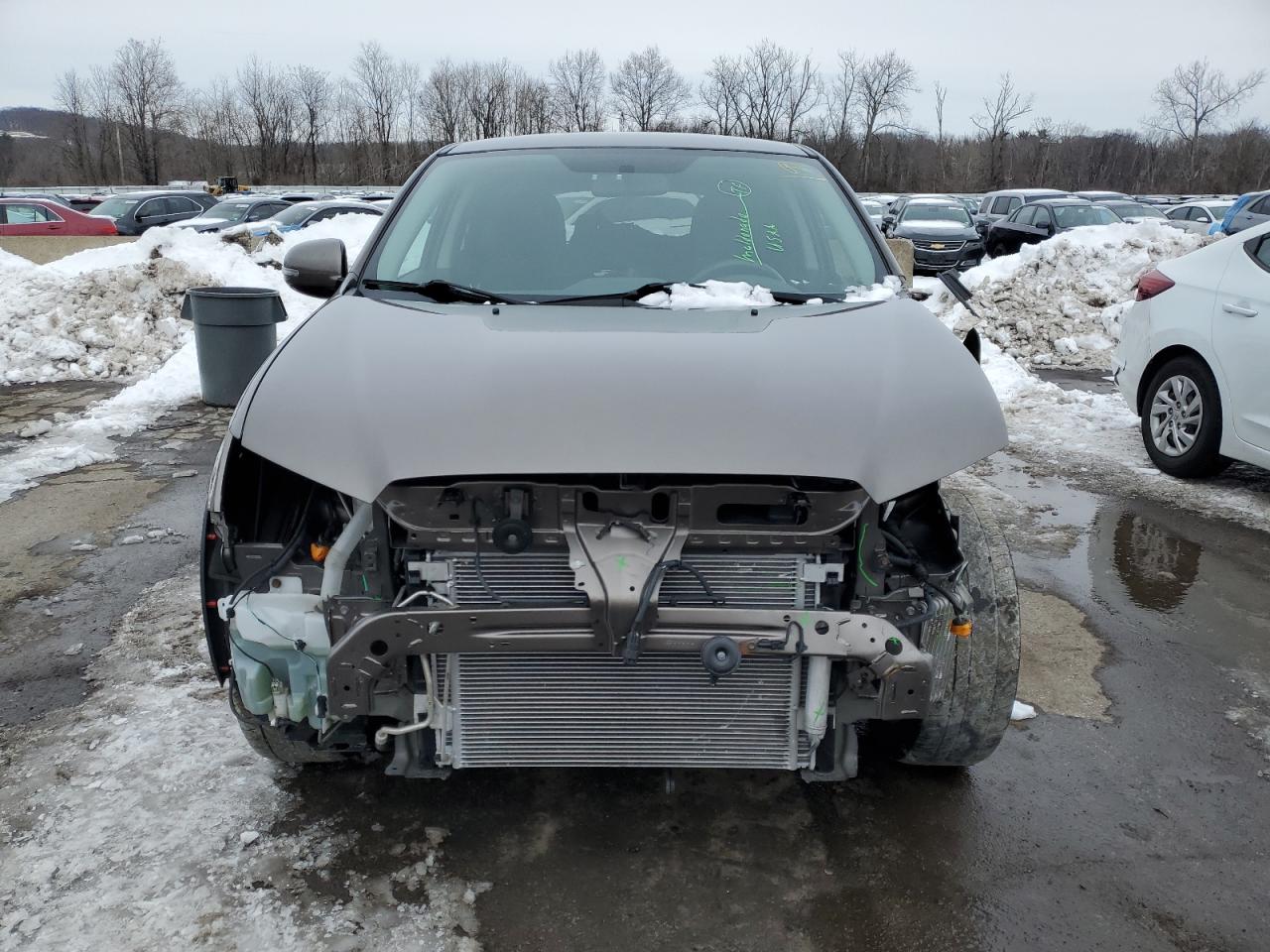 2019 Mitsubishi Outlander VIN JA4AR3AU8KU028714 Copart auction photo, front end / minor dent/scratches damage thumbnail 5