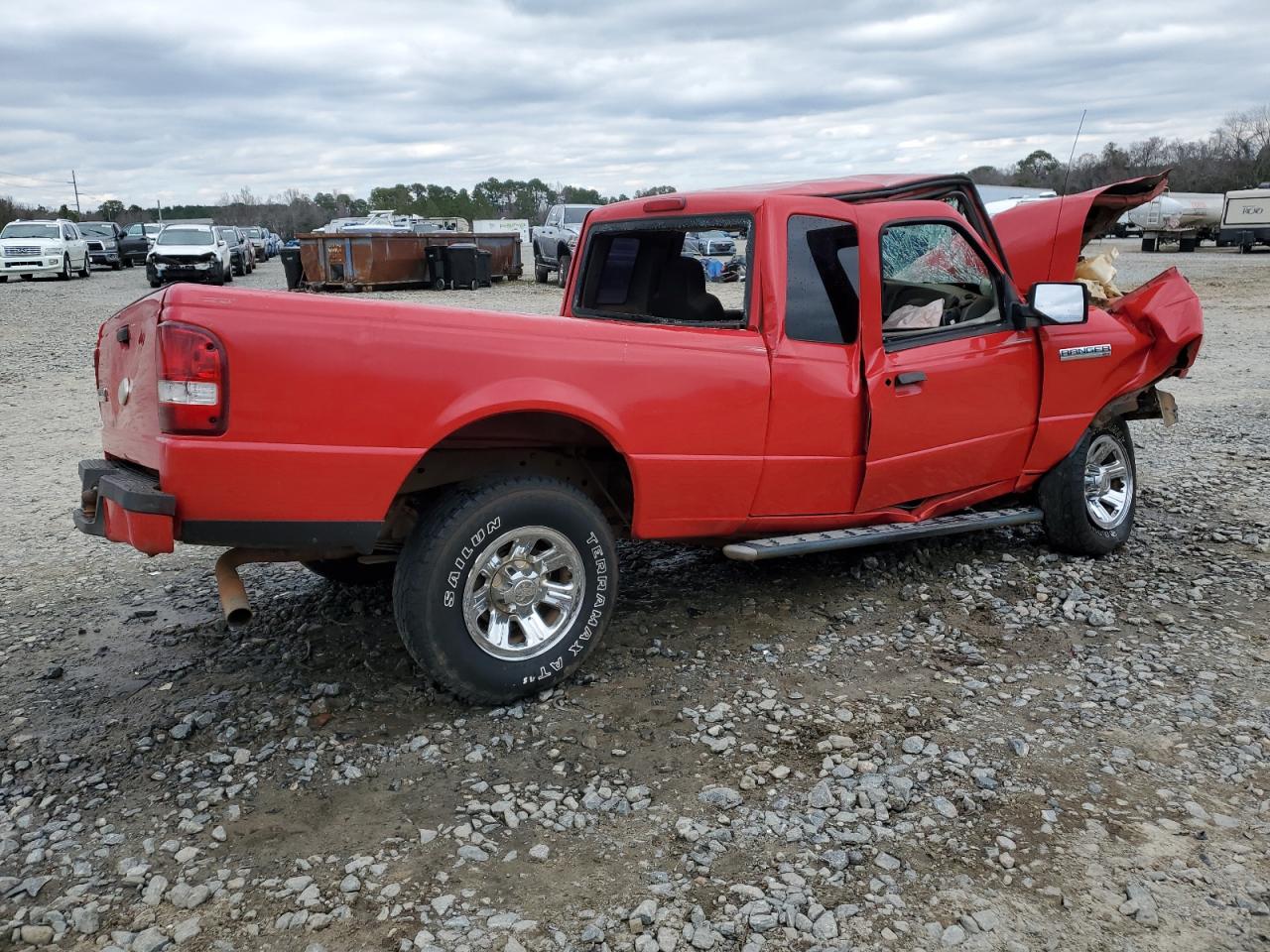 2006 Ford Ranger VIN 1FTYR44U46PA50137 Copart auction photo, all over damage thumbnail 3