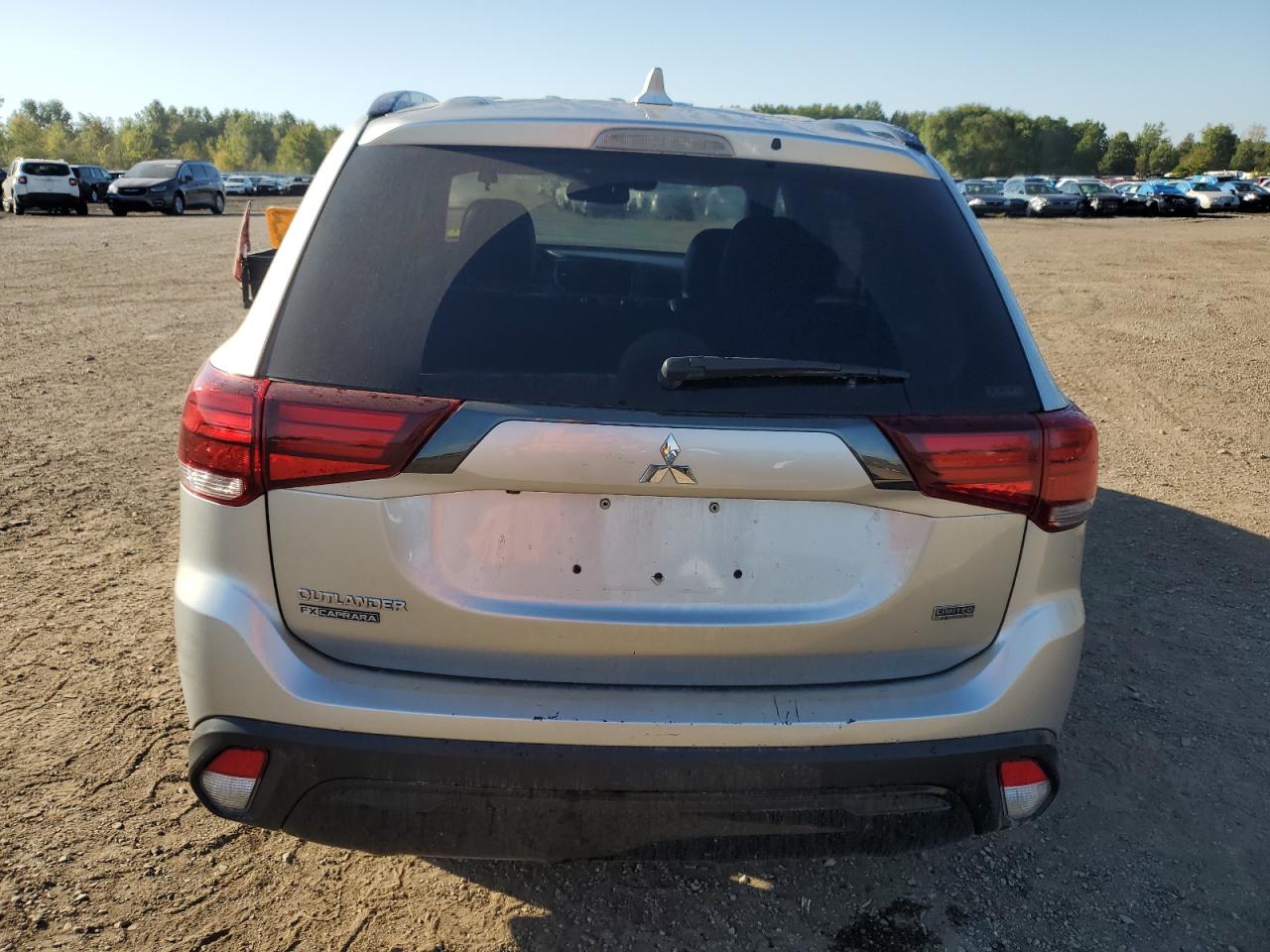 2020 Mitsubishi Outlander VIN JA4AZ3A38LZ030247 Copart auction photo, side / front end damage thumbnail 6