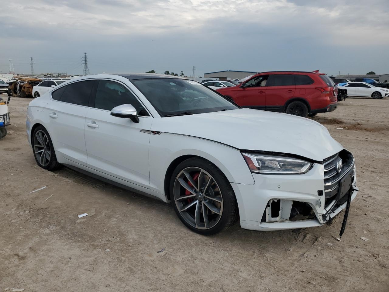 2019 Audi RS5 VIN WAUB4CF5XKA014726 Copart auction photo, front end damage thumbnail 4