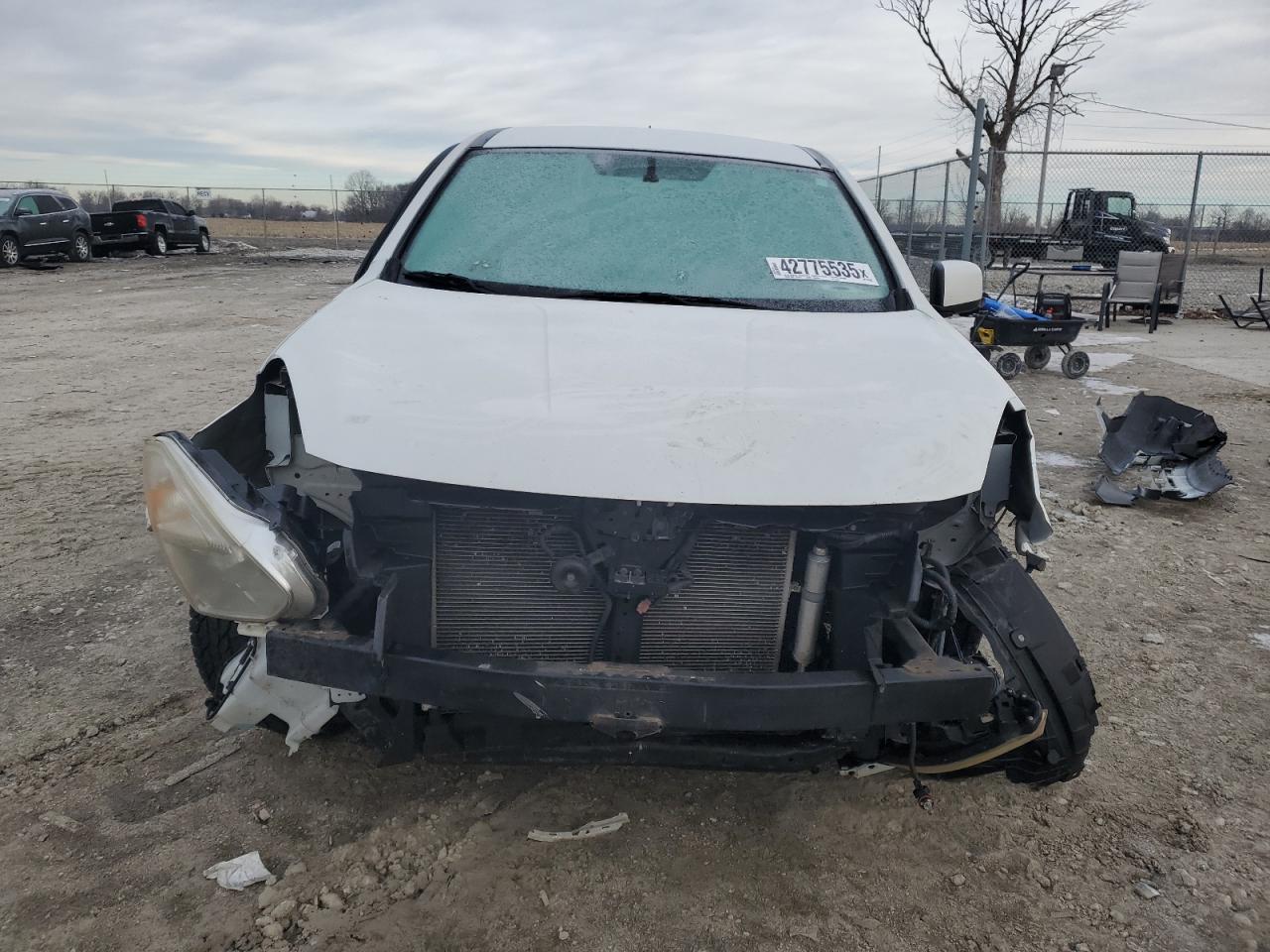2013 Nissan Rogue VIN JN8AS5MT5DW014242 Copart auction photo, front end / side damage thumbnail 5