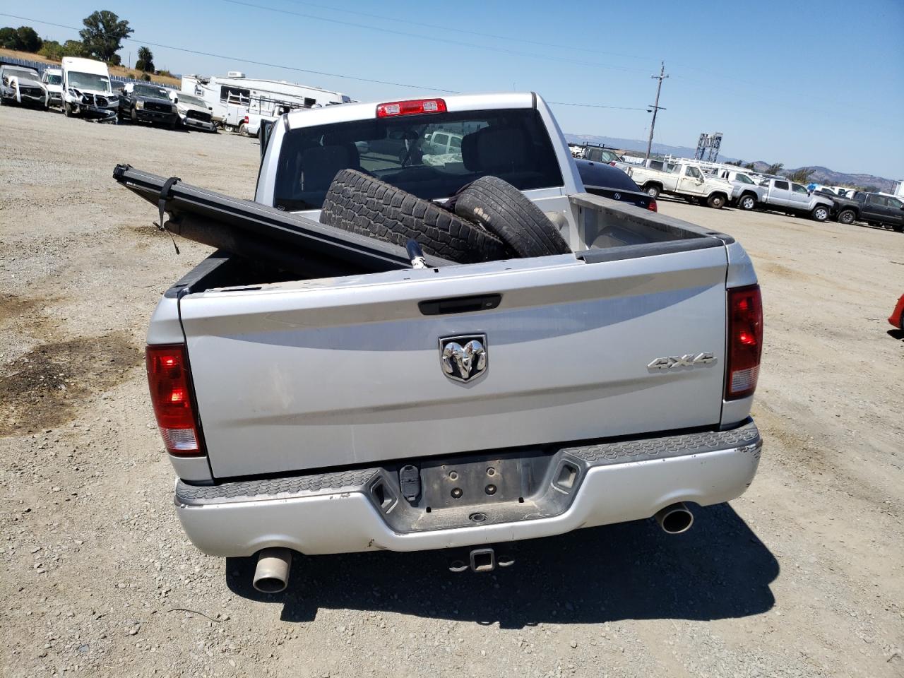 2013 RAM 1500 VIN 1C6RR7KT0DS559742 Copart auction photo, side damage thumbnail 6