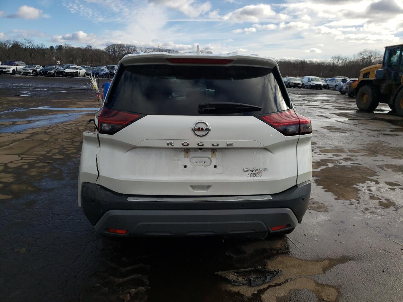 2021 Nissan Rogue VIN 5N1AT3BB5MC820179 Copart auction photo, all over damage thumbnail 6
