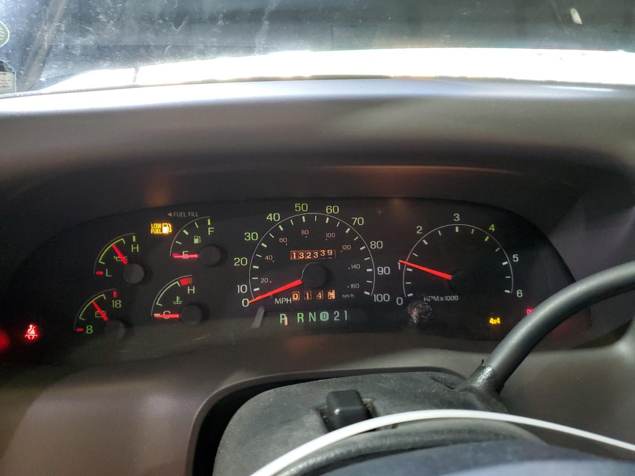 2000 Ford F250 VIN 1FTNX21L6YED13882 Copart auction photo, rear end damage thumbnail 9