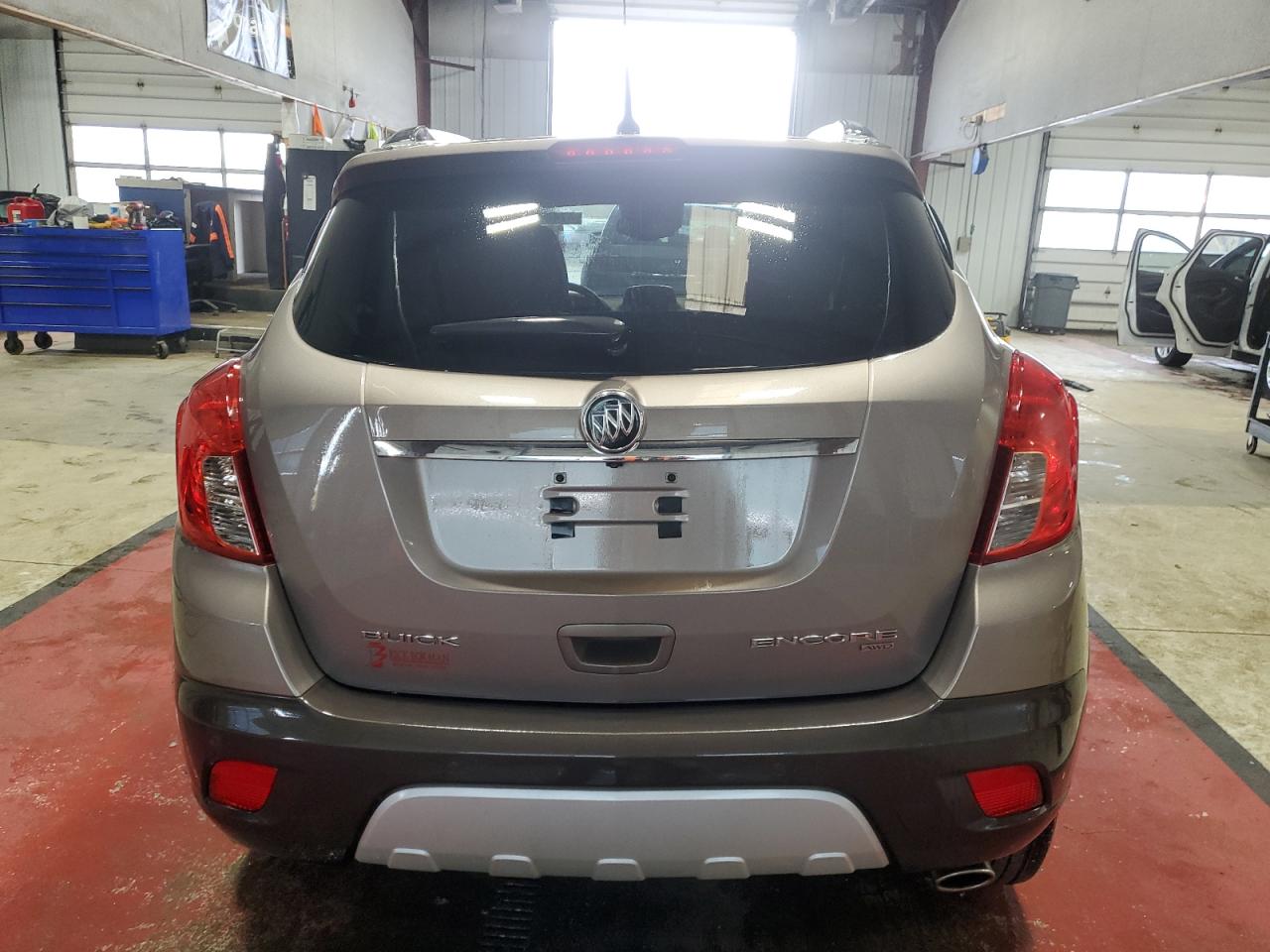 2013 Buick Encore VIN KL4CJHSB1DB197787 Copart auction photo, front end damage thumbnail 6