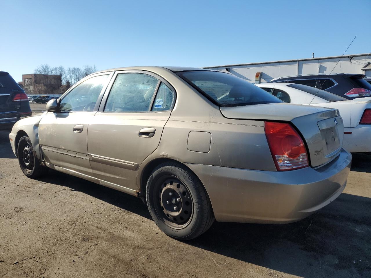 2006 Hyundai Elantra VIN KMHDN46D76U345530 Copart auction photo, front end / side damage thumbnail 2