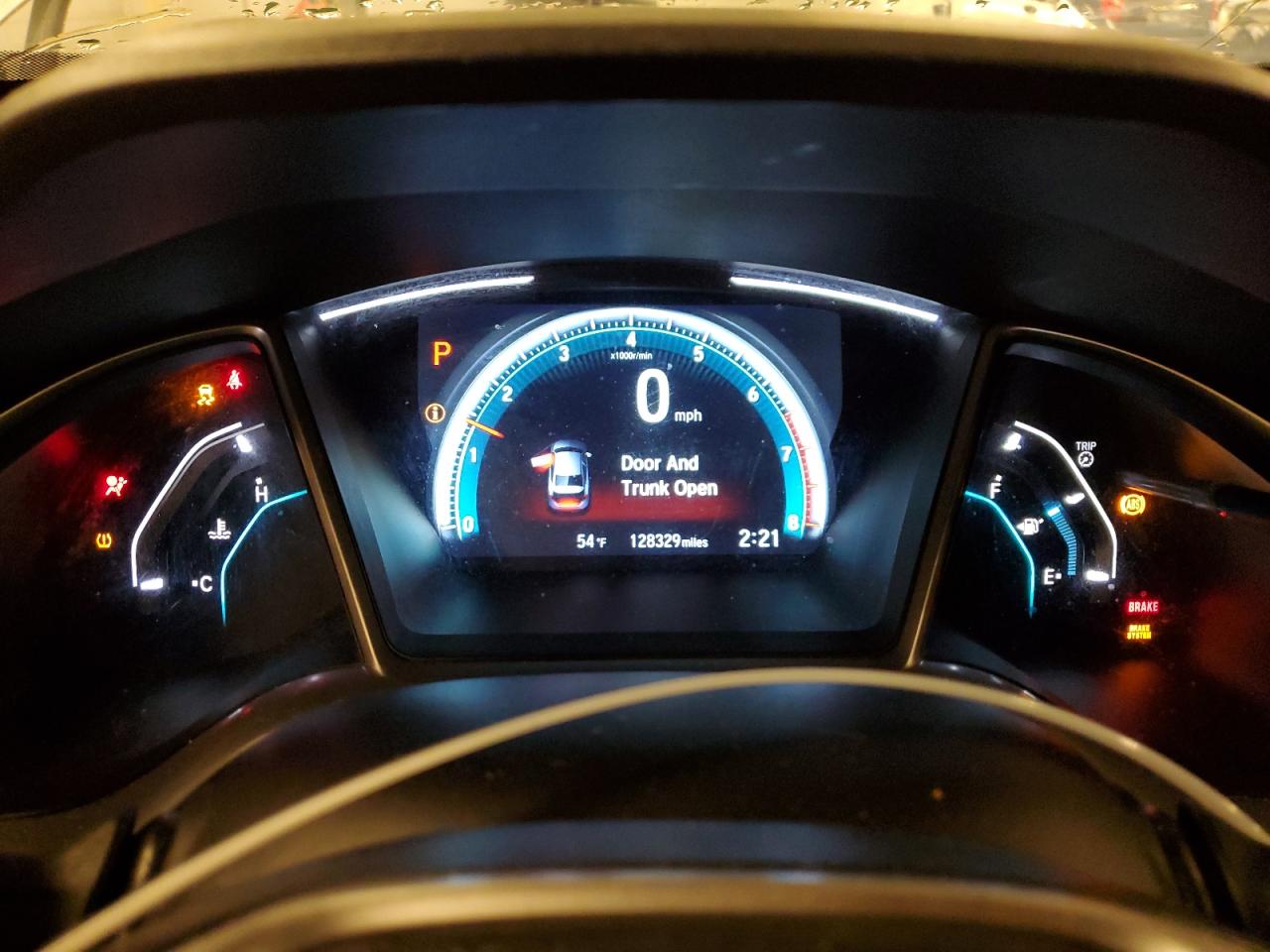 2018 Honda Civic VIN JHMFC1F39JX001292 Copart auction photo, side / rear end damage thumbnail 9
