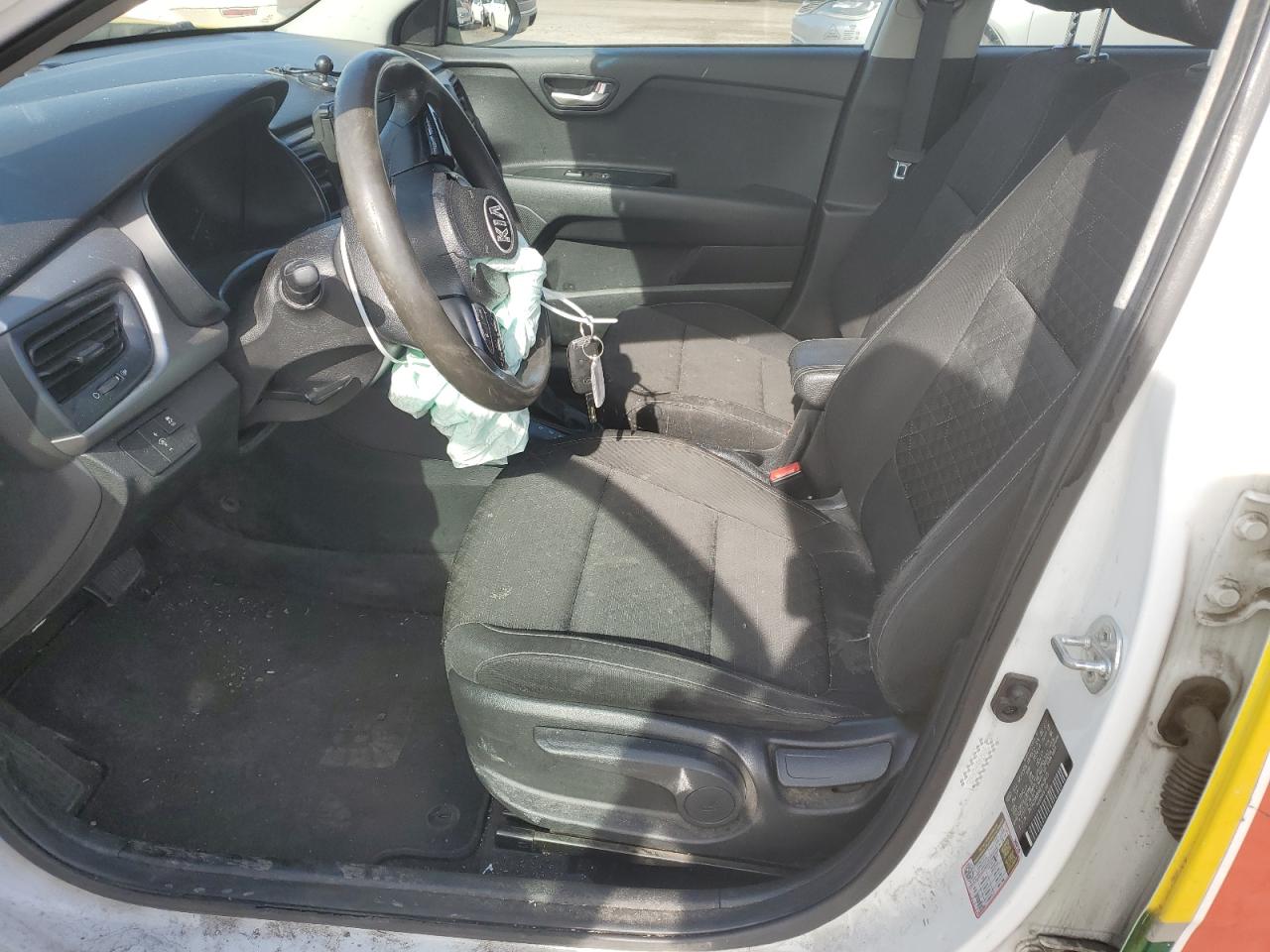2019 KIA Rio VIN 3KPA25AB6KE243625 Copart auction photo, front end damage thumbnail 7