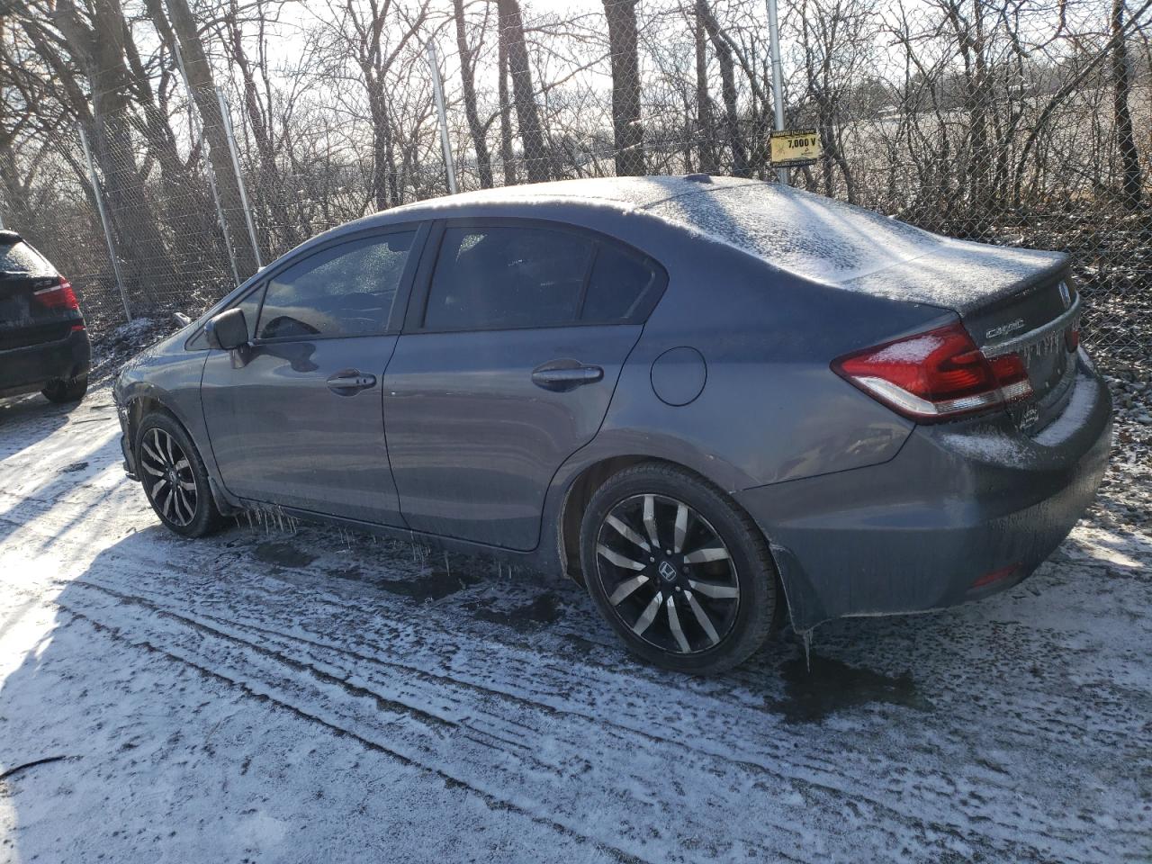 2014 Honda Civic VIN 19XFB2F96EE053581 Copart auction photo, front end / minor dent/scratches damage thumbnail 2