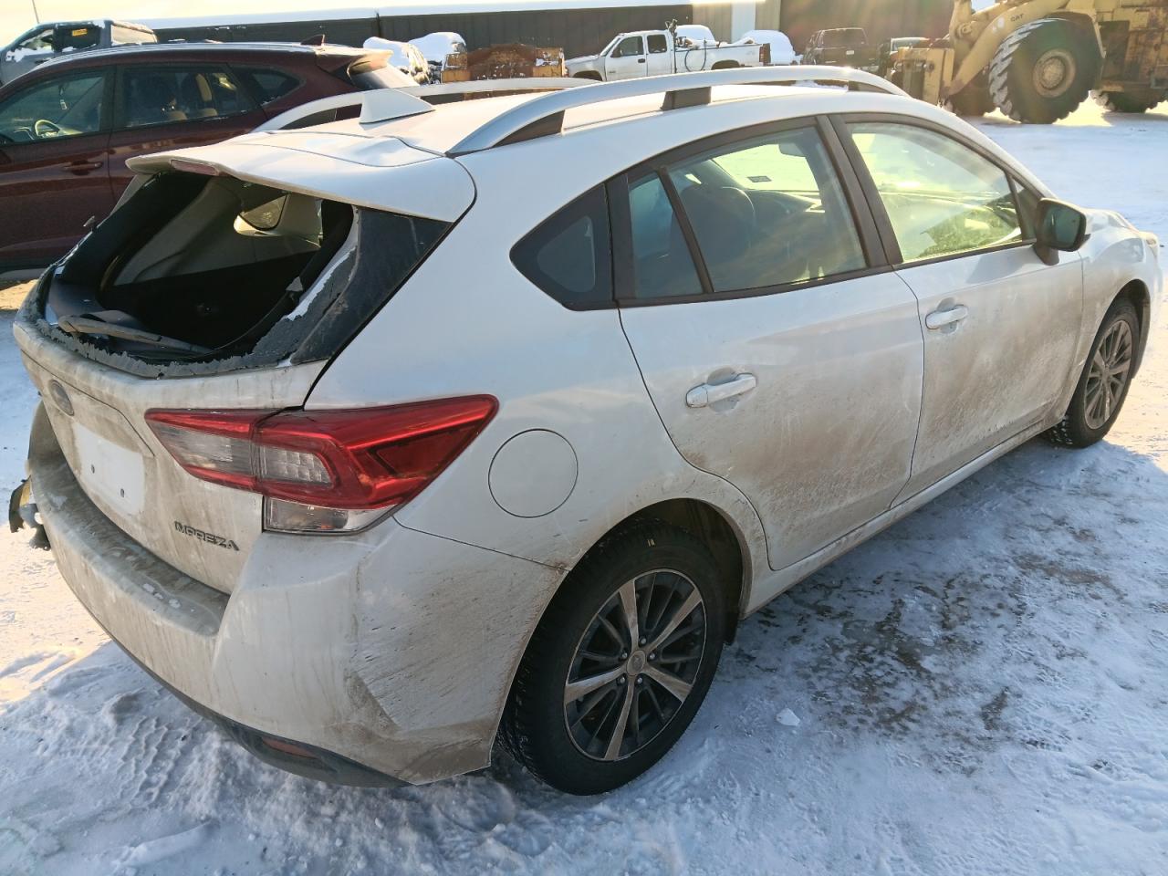 2020 Subaru Impreza VIN 4S3GTAV60L3723715 Copart auction photo, rear end / front end damage thumbnail 3