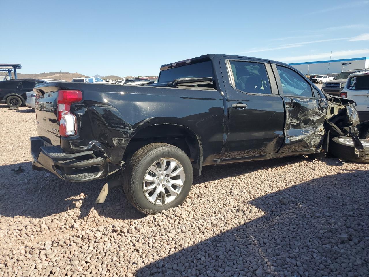 2021 Chevrolet Silverado VIN 3GCPWBEK1MG364741 Copart auction photo, all over damage thumbnail 3