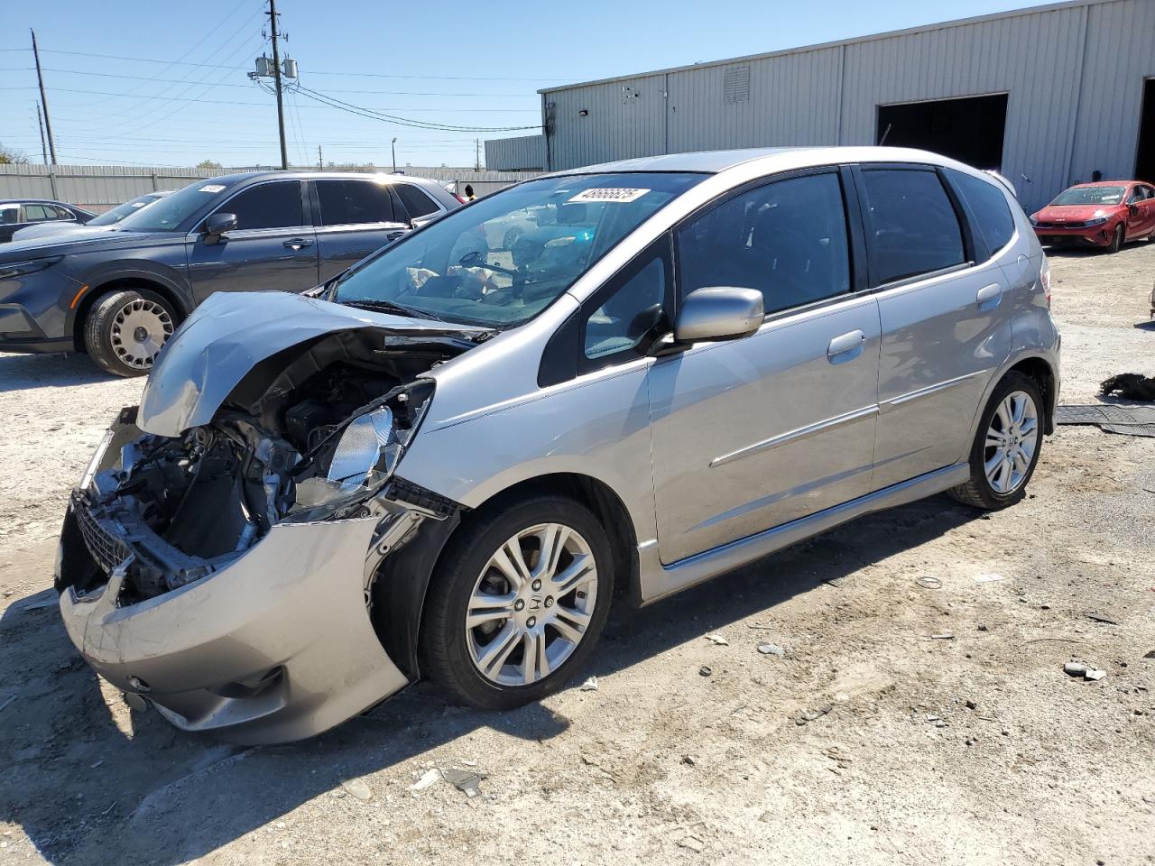 2009 Honda Fit VIN JHMGE884X9S031794