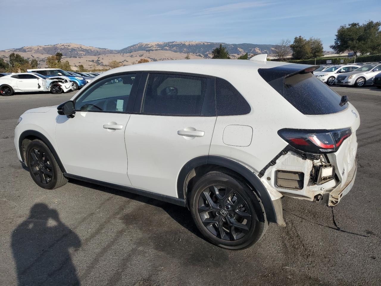 2023 Honda HR-V VIN 3CZRZ2H51PM710843 Copart auction photo, rear end damage thumbnail 2