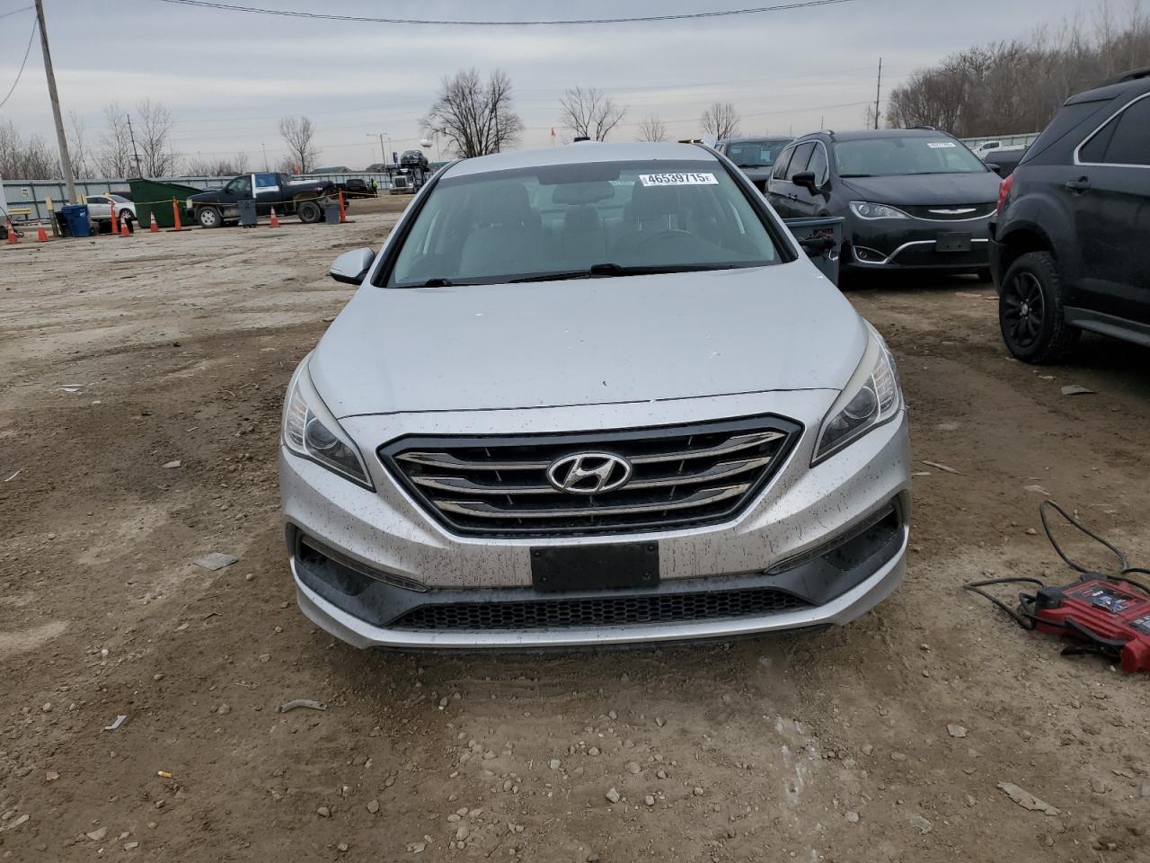 2016 Hyundai Sonata VIN 5NPE34AFXGH349171 Copart auction photo, side damage thumbnail 5