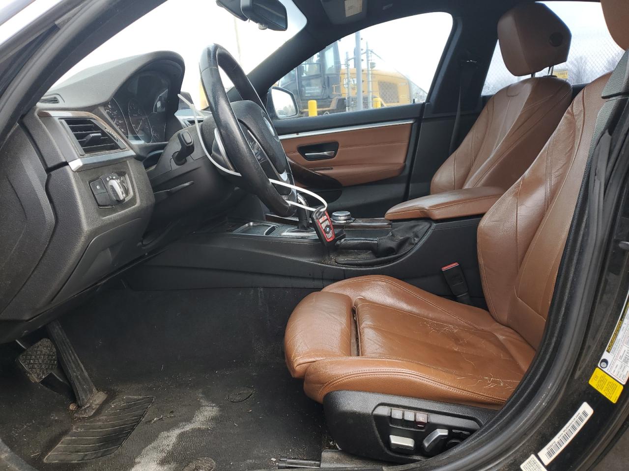 2017 BMW 4er VIN WBA4F7C50HG786401 Copart auction photo, front end damage thumbnail 7