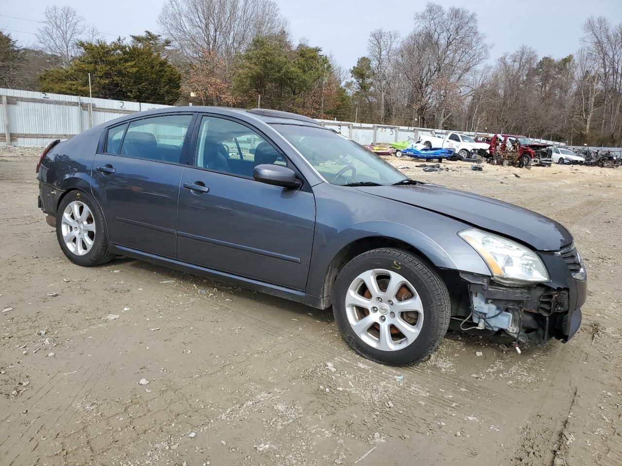 2007 Nissan Maxima VIN 1N4BA41E07C821573 Copart auction photo, mechanical / all over damage thumbnail 4