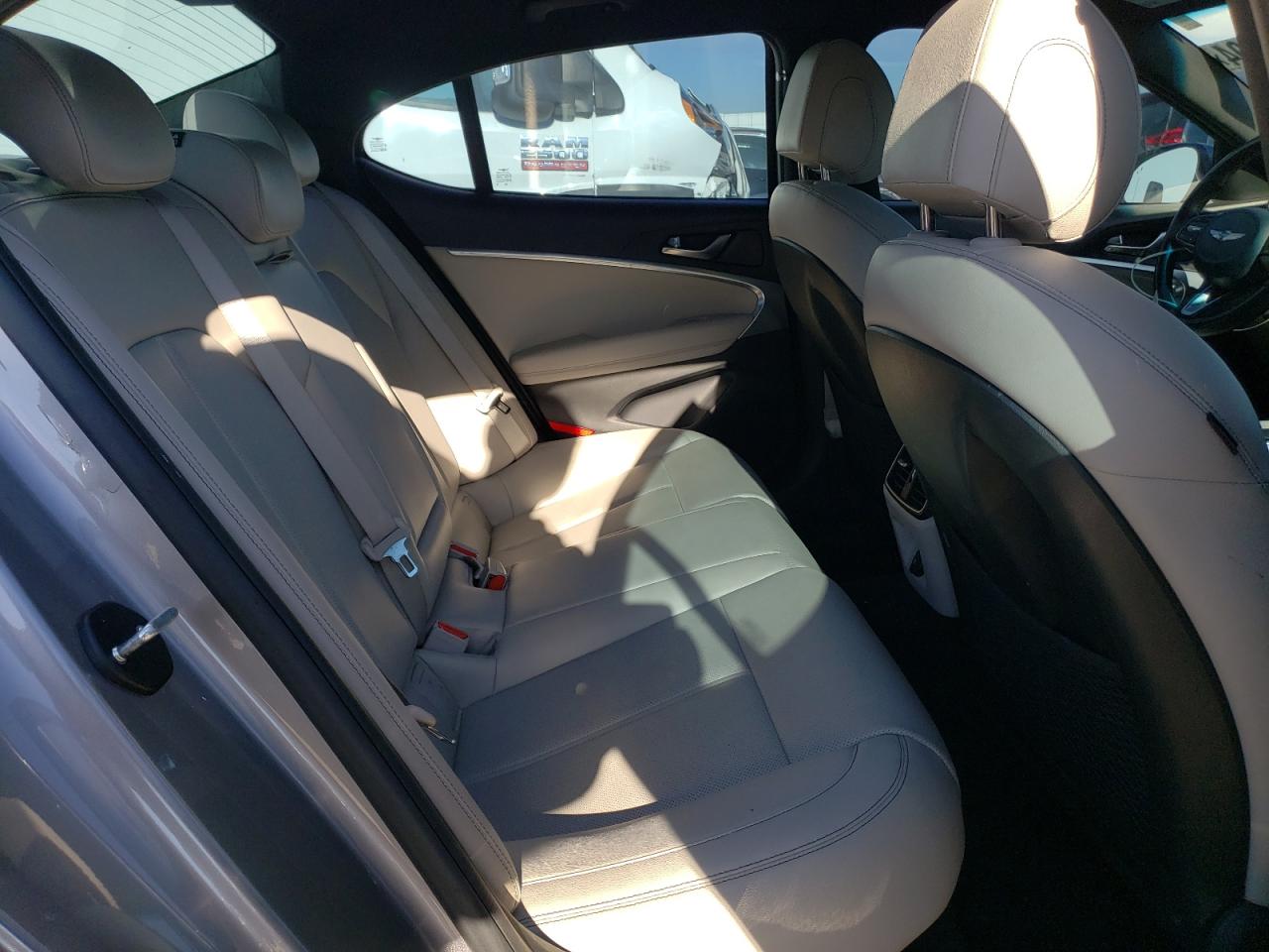 2022 Genesis G70 VIN KMTG34TAXNU094665 Copart auction photo, side / undercarriage damage thumbnail 10