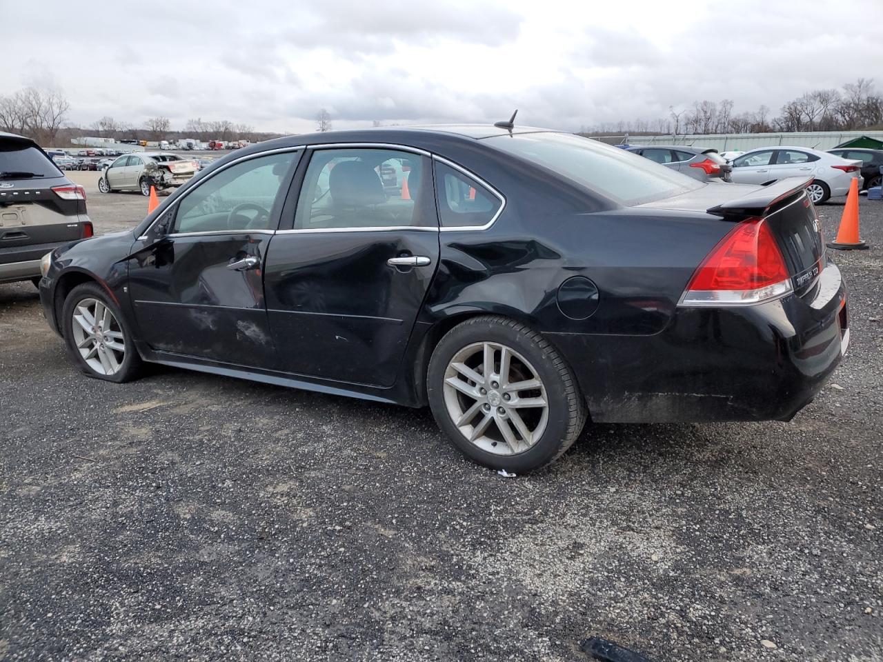 2014 Chevrolet Impala VIN 2G1WC5E38E1136771 Copart auction photo, side damage thumbnail 2