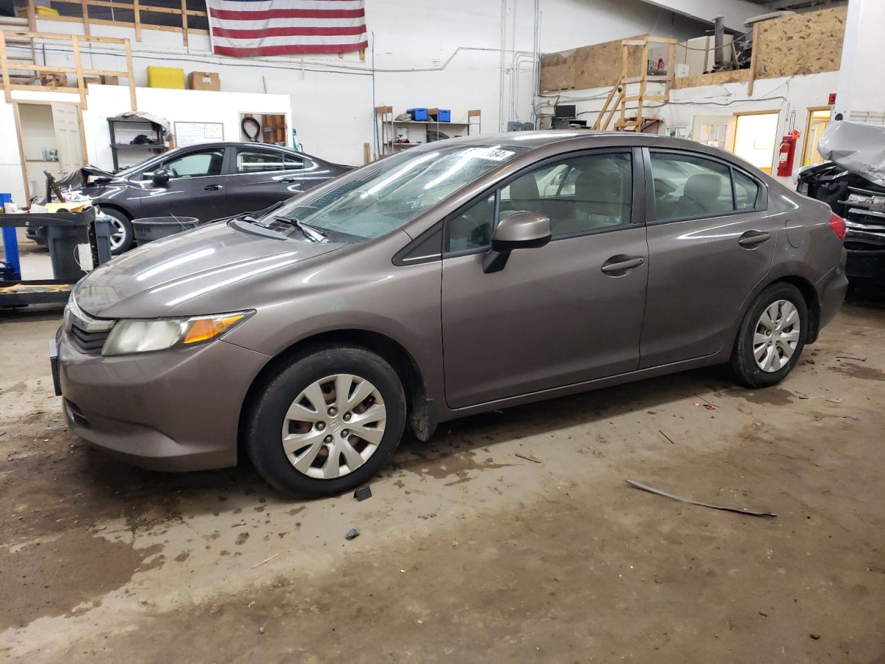 2012 Honda Civic VIN 2HGFB2E56CH528700
