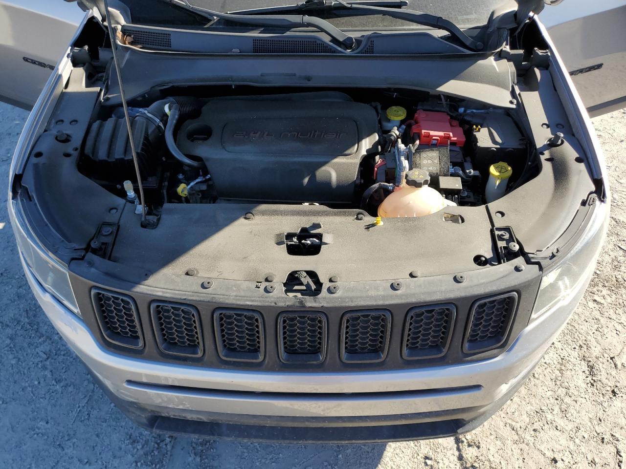 2019 Jeep Compass VIN 3C4NJCBB1KT782396 Copart auction photo, rear end damage thumbnail 12