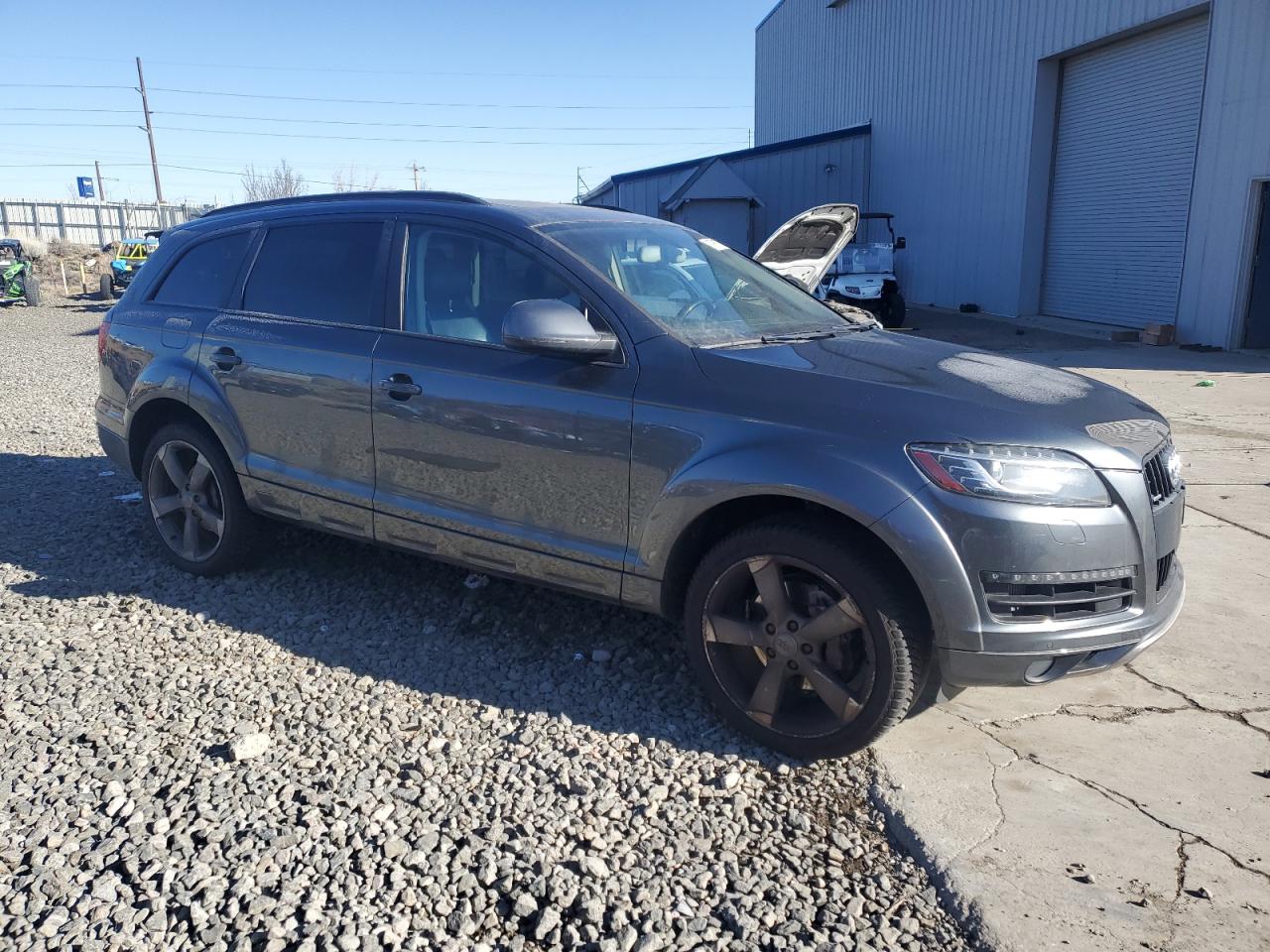 2015 Audi Q7 VIN WA1LMAFE5FD018290 Copart auction photo, front end damage thumbnail 4