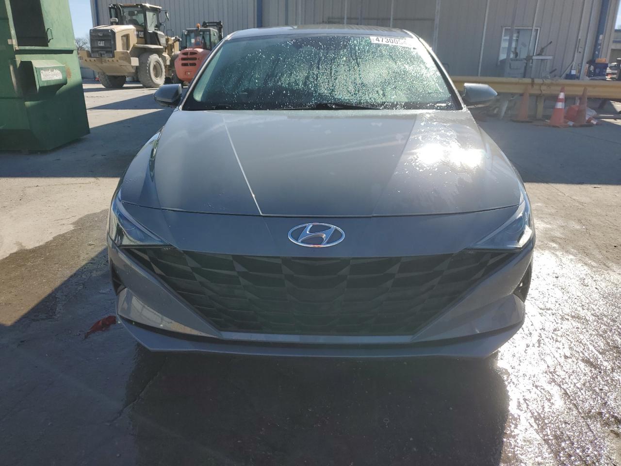 2021 Hyundai Elantra VIN KMHLL4AG4MU177958 Copart auction photo, rear end / side damage thumbnail 5