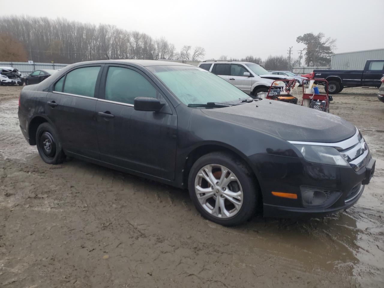 2012 Ford Fusion VIN 3FAHP0HG7CR296161 Copart auction photo, all over damage thumbnail 4
